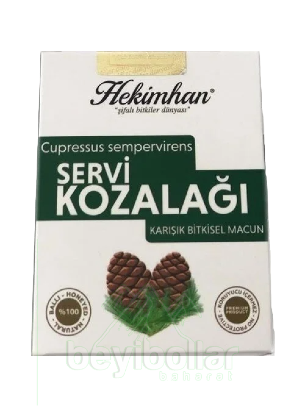 Hekimhan Servi Kozalağı Karışımlı bitkisel macun 240 Gr Hekimhan Servi Kozalağı Karışımlı bitkisel macun 240 Gr